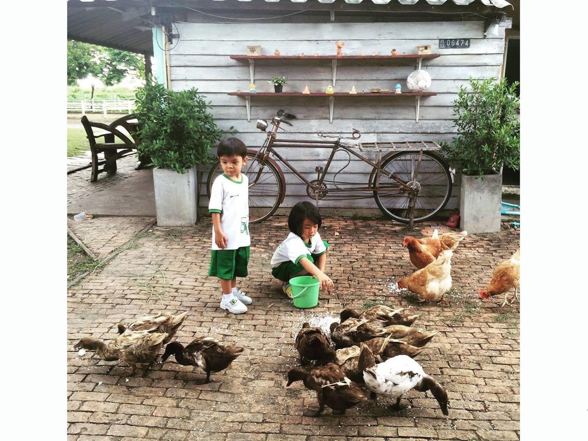 Wanlapa Farmstay Ban Khok Krathiam Exterior foto